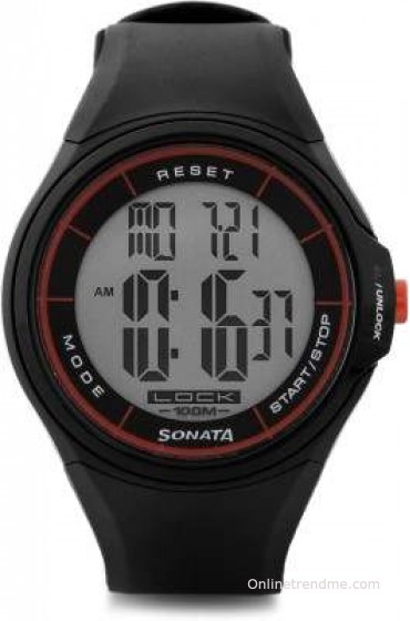 Sonata Ocean Digital Touch Screen Watch - For Men